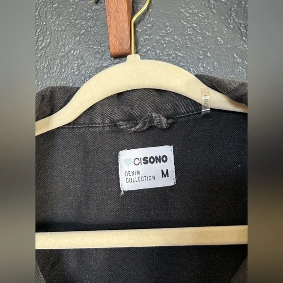 Custom Black Denim Jacket Catwoman - Picture 5 of 5